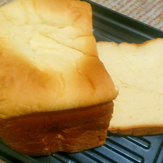HB簡単にしっとりふわふわクリームチーズ入り食パン